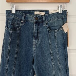 NWT Anthropologie Unpublished-High Rise- Janet Women's Jeans size 27 $82